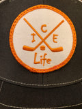 Ice Life Trucker Style Patch Hat-Click for color selection - Ice Life Hockey