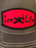 Ice Life Goalie- Trucker Style Patch Hat - Ice Life Hockey