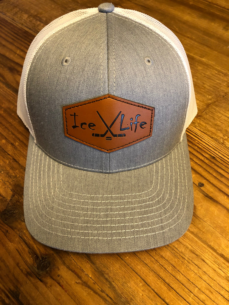 LINE LIFE CREST- Leather Patch Hats — LINE LIFE SUPPLY CO.