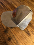 Ice Life- Leather Trucker Style Patch Hat - Ice Life Hockey