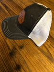 Ice Life- Leather Trucker Style Patch Hat - Ice Life Hockey