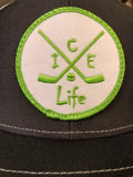 Ice Life Trucker Style Patch Hat-Click for color selection - Ice Life Hockey