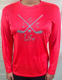 Youth Performance Long Sleeve T-shirt - Ice Life Hockey