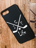 Ice Life Logo iPhone Case - Ice Life Hockey